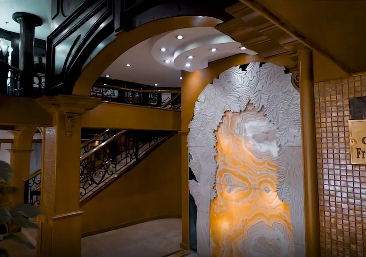 Lobby of the MS Stephanie Nile Cruise Nile cruise